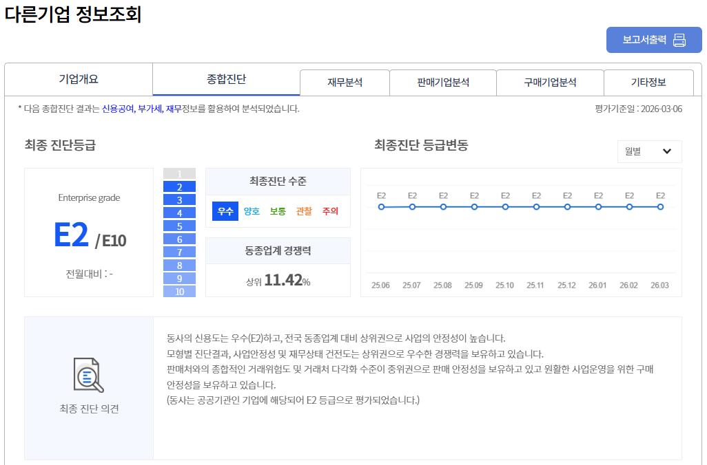 조회결과 화면이미지 