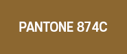 PANTONE 874C