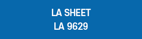 LA SHEET LA 9629