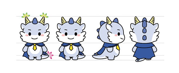 마스코트 크레용 이미지