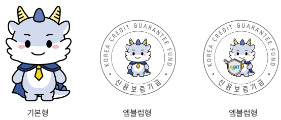 마스코트 크레용 기본형, 엠블럼형 이미지